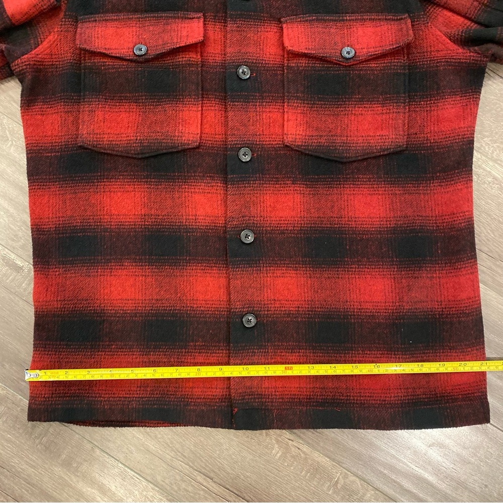 🔥 AllSaints “Bethune” Flannel Overshirt / Jacket - Small Relaxed Fit - Picture 5 of 7